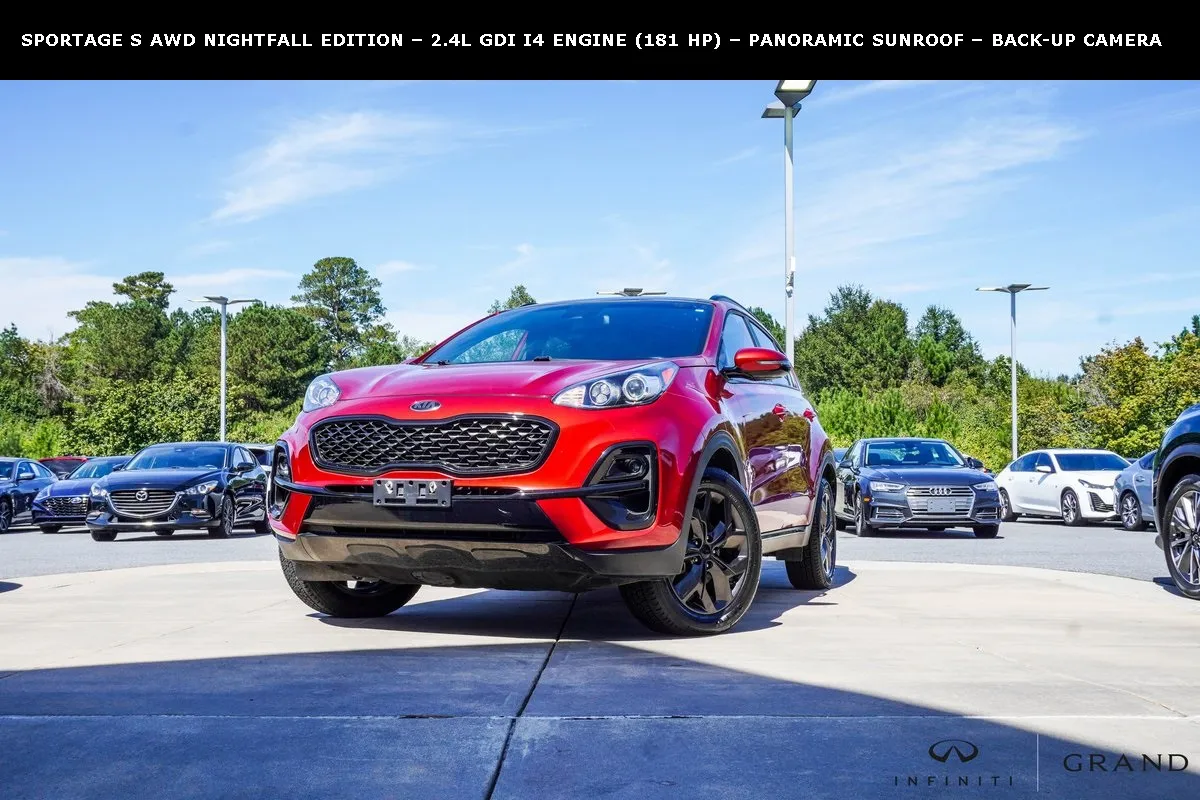 Red 2021 Kia Sportage S for sale in Macon, GA
