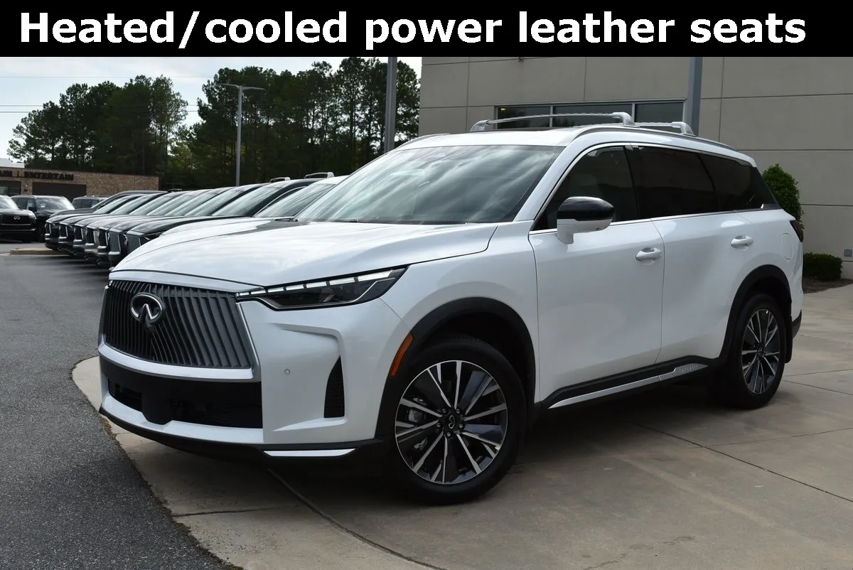 White 2026 INFINITI QX60 LUXE for sale in Macon, GA