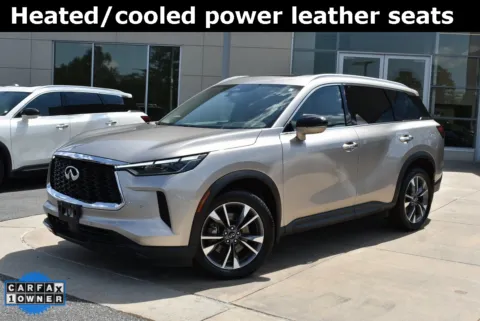 Silver 2023 INFINITI QX60 LUXE for sale in Macon, GA