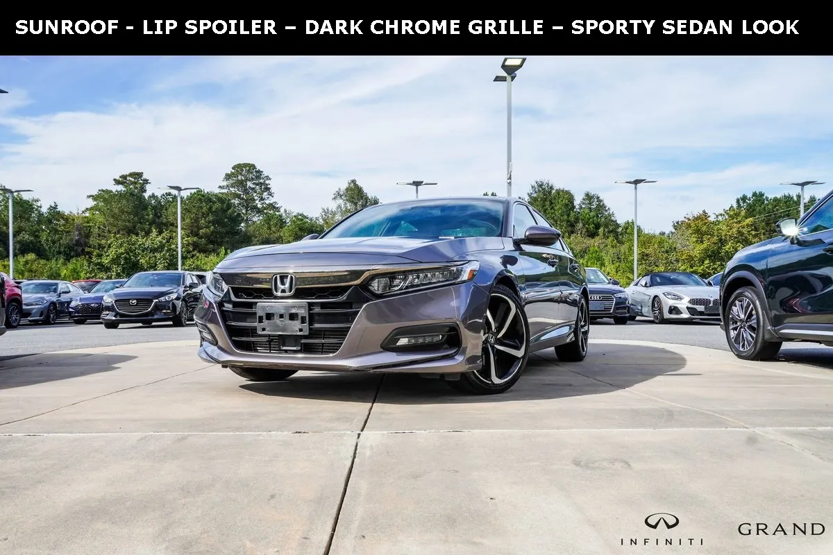 Gray 2018 Honda Accord Sport 2.0T for sale in Macon, GA