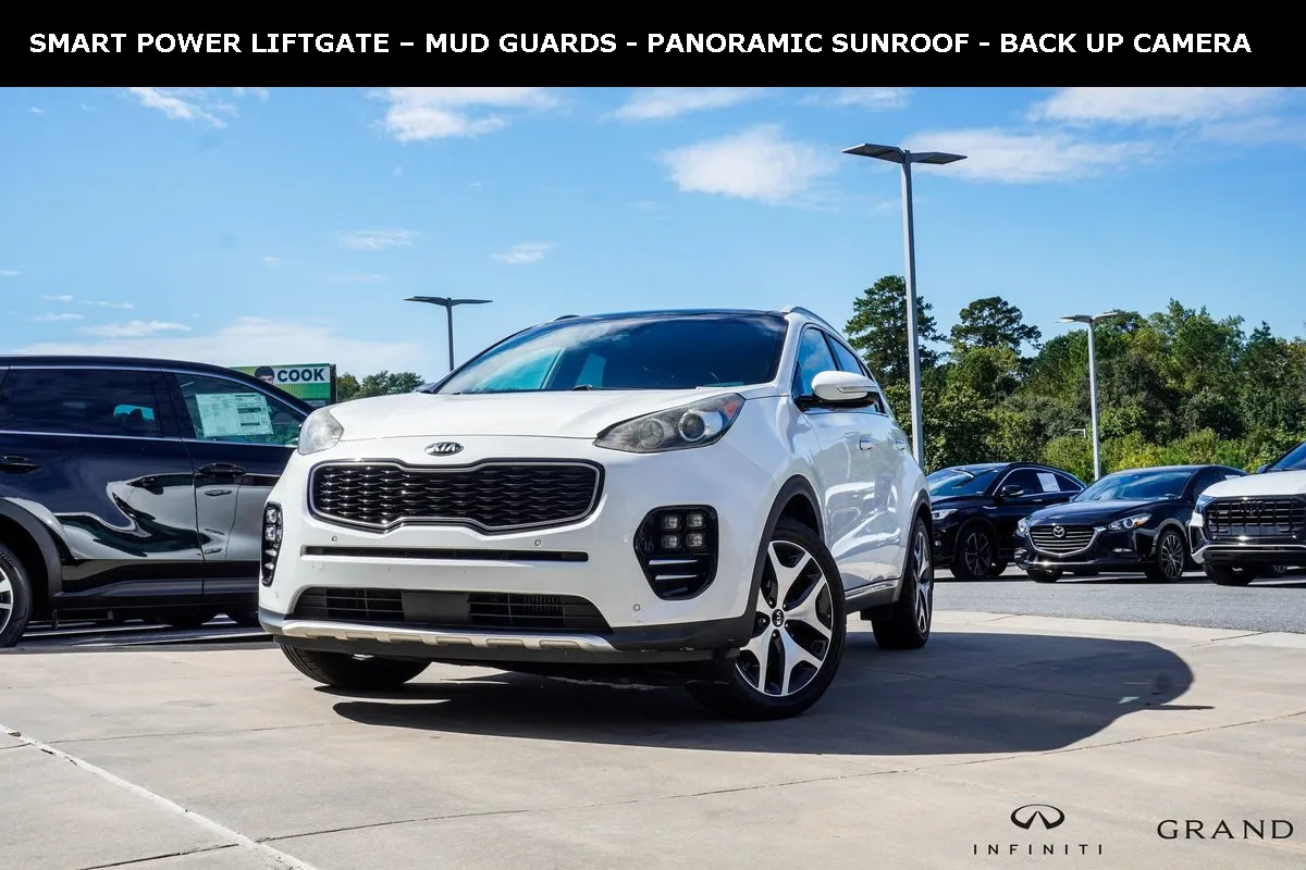 White 2017 Kia Sportage SX for sale in Macon, GA