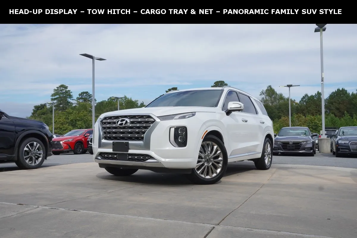 White 2020 Hyundai Palisade Limited for sale in Macon, GA