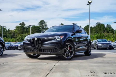 Black 2022 Alfa Romeo Stelvio Veloce for sale in Macon, GA