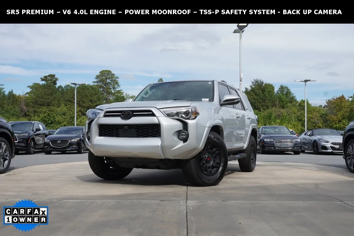 Silver 2023 Toyota 4Runner SR5 Premium for sale in Macon, GA
