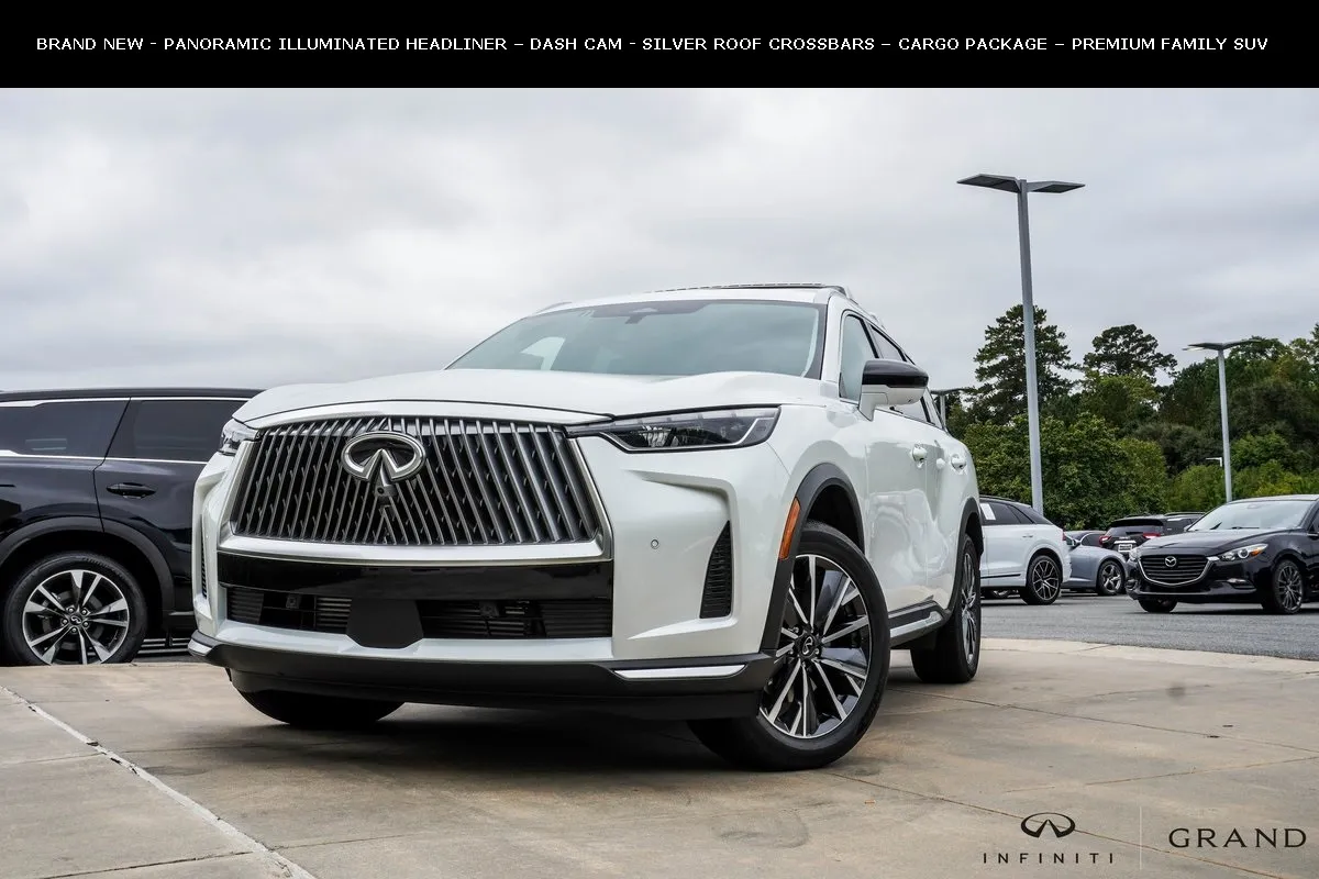 White 2026 INFINITI QX60 LUXE for sale in Macon, GA