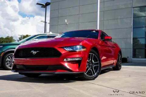 Red 2021 Ford Mustang EcoBoost Premium for sale in Macon, GA