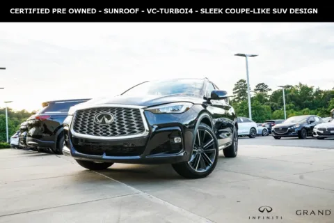 Black 2025 INFINITI QX55 ESSENTIAL for sale in Macon, GA