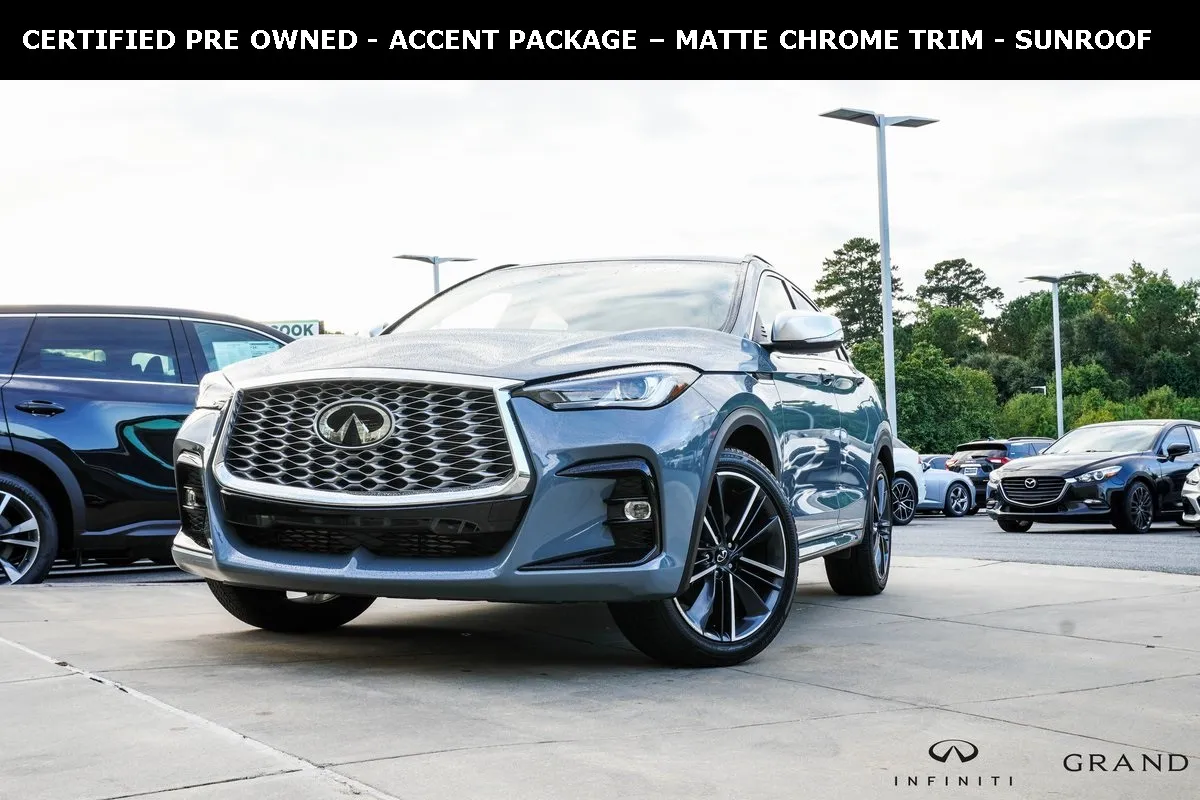 Gray 2025 INFINITI QX55 LUXE for sale in Macon, GA