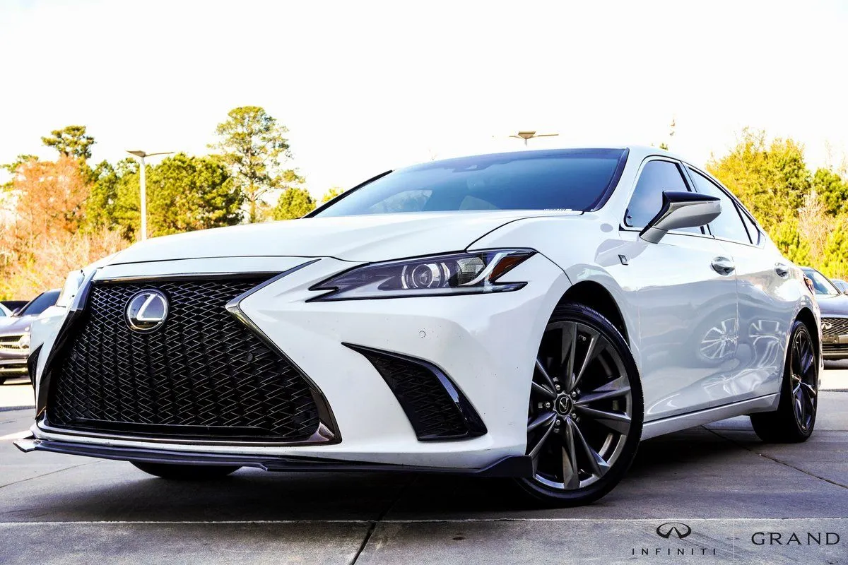 White 2020 Lexus ES 350 F Sport for sale in Macon, GA