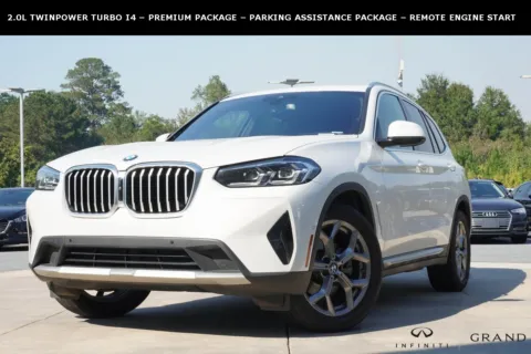 White 2023 BMW X3 sDrive30i for sale in Macon, GA