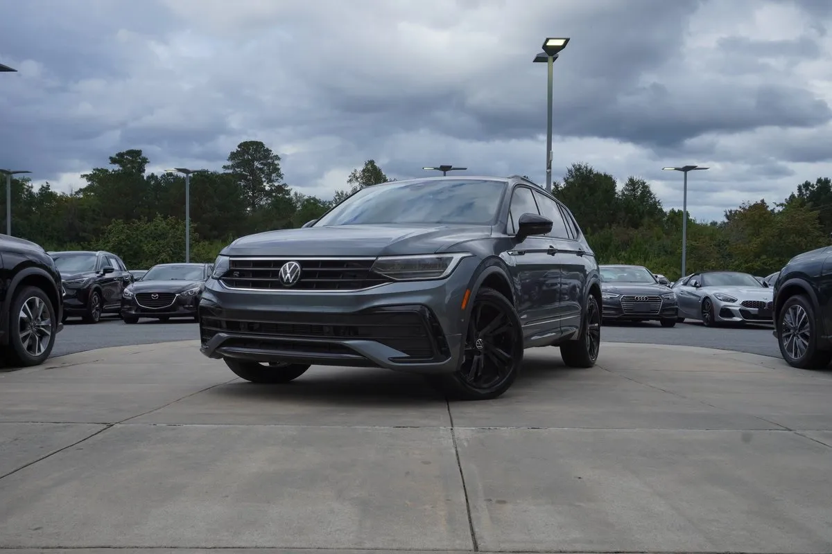 Gray 2023 Volkswagen Tiguan 2.0T SE R-Line Black for sale in Macon, GA