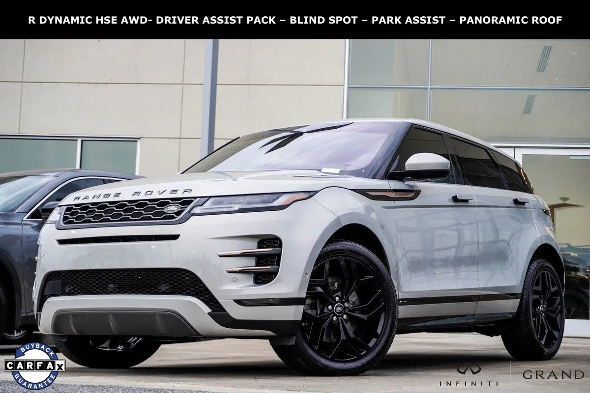Gray 2020 Land Rover Range Rover Evoque R-Dynamic HSE for sale in Macon, GA