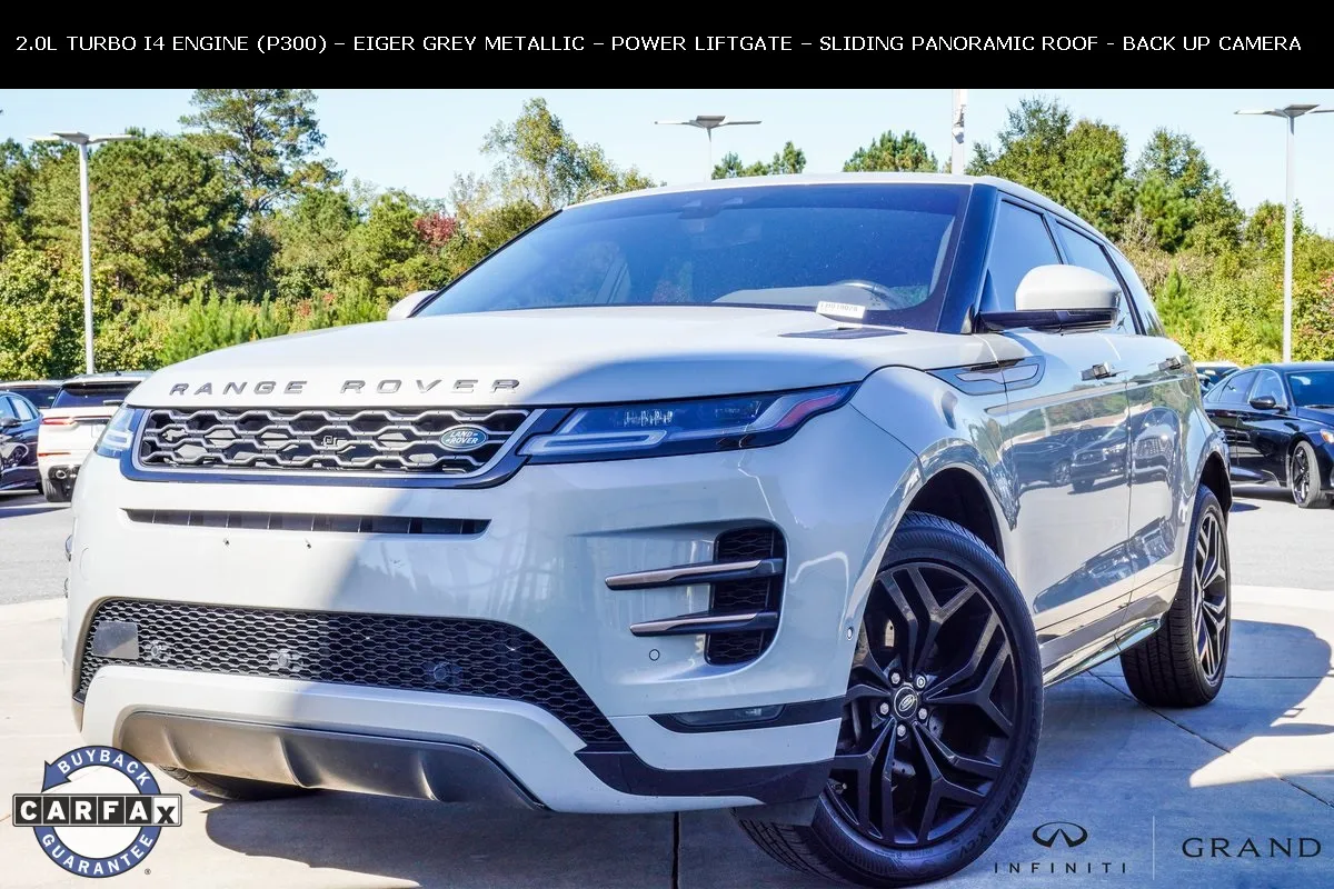 Silver 2020 Land Rover Range Rover Evoque R-Dynamic HSE for sale in Macon, GA