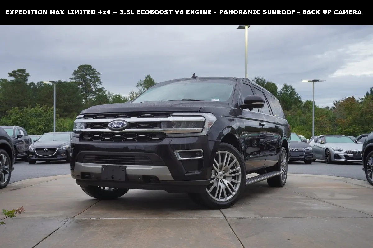 Black 2022 Ford Expedition Max Limited for sale in Macon, GA