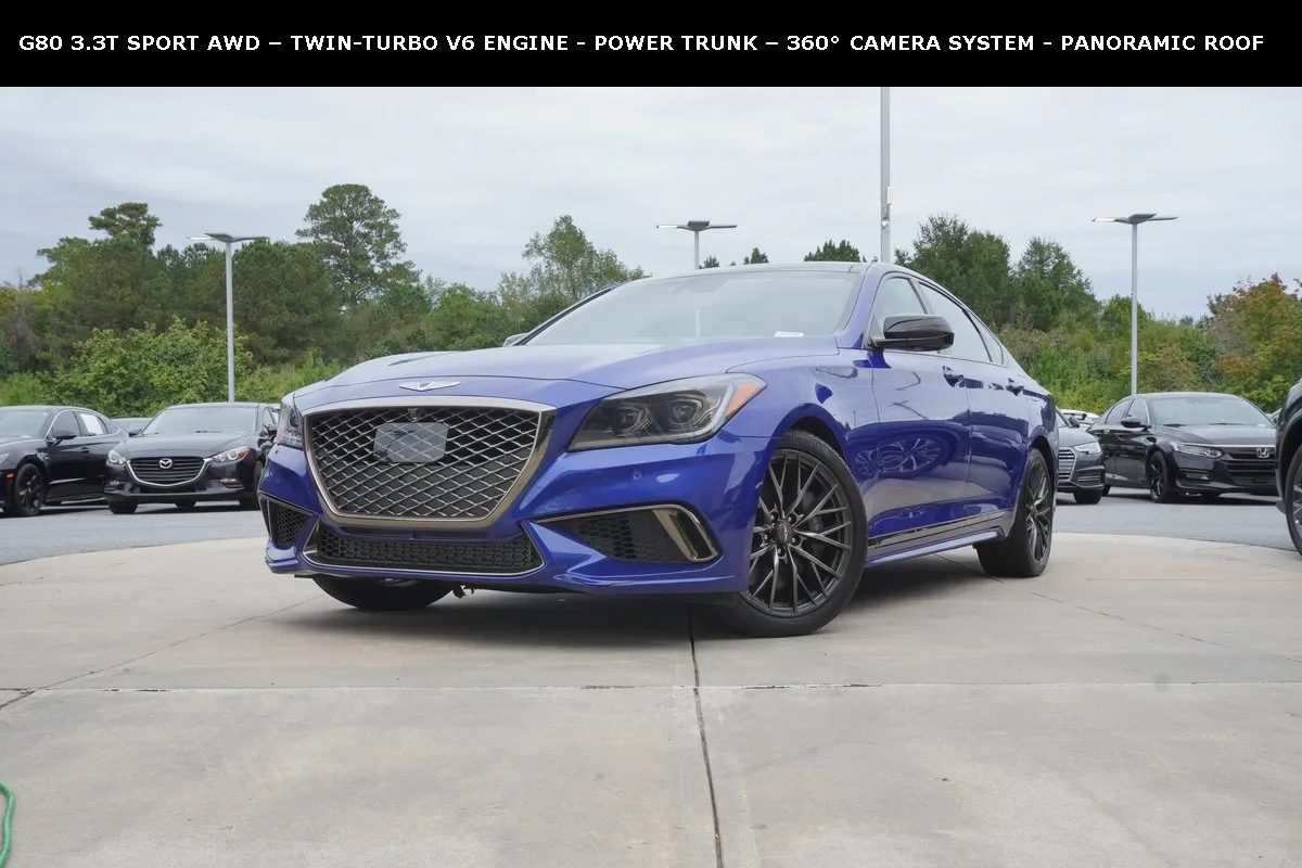 2020 Genesis G80 3.3T Sport for sale in Macon, GA