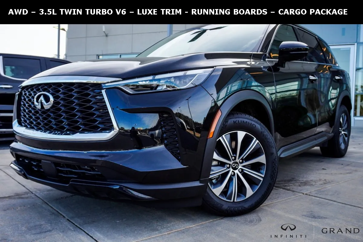 Black 2025 INFINITI QX60 PURE for sale in Macon, GA