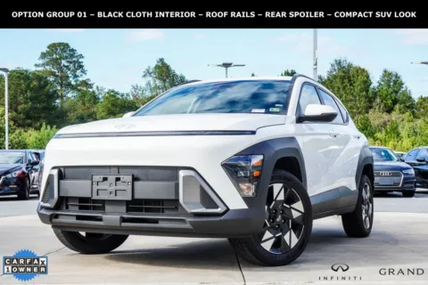 White 2025 Hyundai Kona SEL for sale in Macon, GA