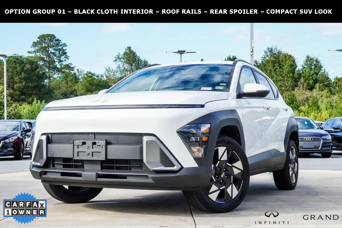White 2025 Hyundai Kona SEL for sale in Macon, GA