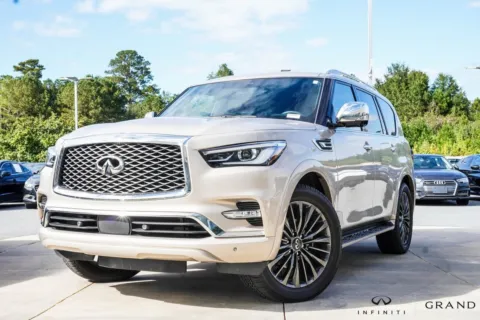Silver 2024 INFINITI QX80 Sensory for sale in Macon, GA