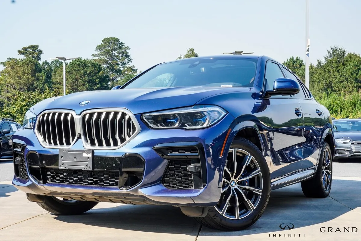 Blue 2022 BMW X6 xDrive40i for sale in Macon, GA