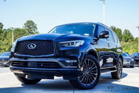 Black 2022 INFINITI QX80 Premium Select for sale in Macon, GA