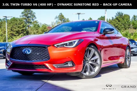 Red 2022 INFINITI Q60 Red Sport 400 for sale in Macon, GA