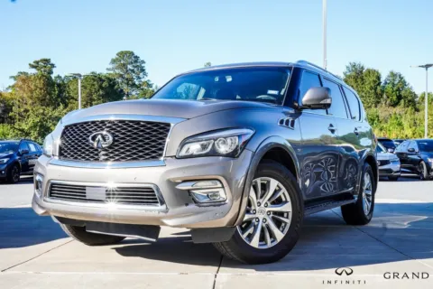 Gray 2017 INFINITI QX80 for sale in Macon, GA
