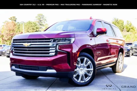 Red 2021 Chevrolet Tahoe High Country for sale in Macon, GA