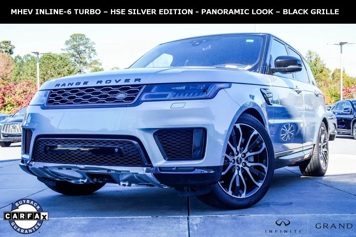 Used 2021 Land Rover Range Rover Sport HSE Silver Edition for sale in ...