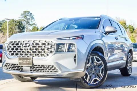 Silver 2021 Hyundai Santa Fe Limited for sale in Macon, GA