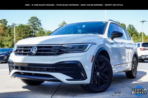 Black 2022 Volkswagen Tiguan 2.0T SE R-Line Black for sale in Macon, GA