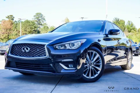 Black 2024 INFINITI Q50 LUXE for sale in Macon, GA