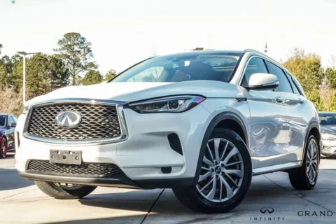 White 2023 INFINITI QX50 LUXE for sale in Macon, GA