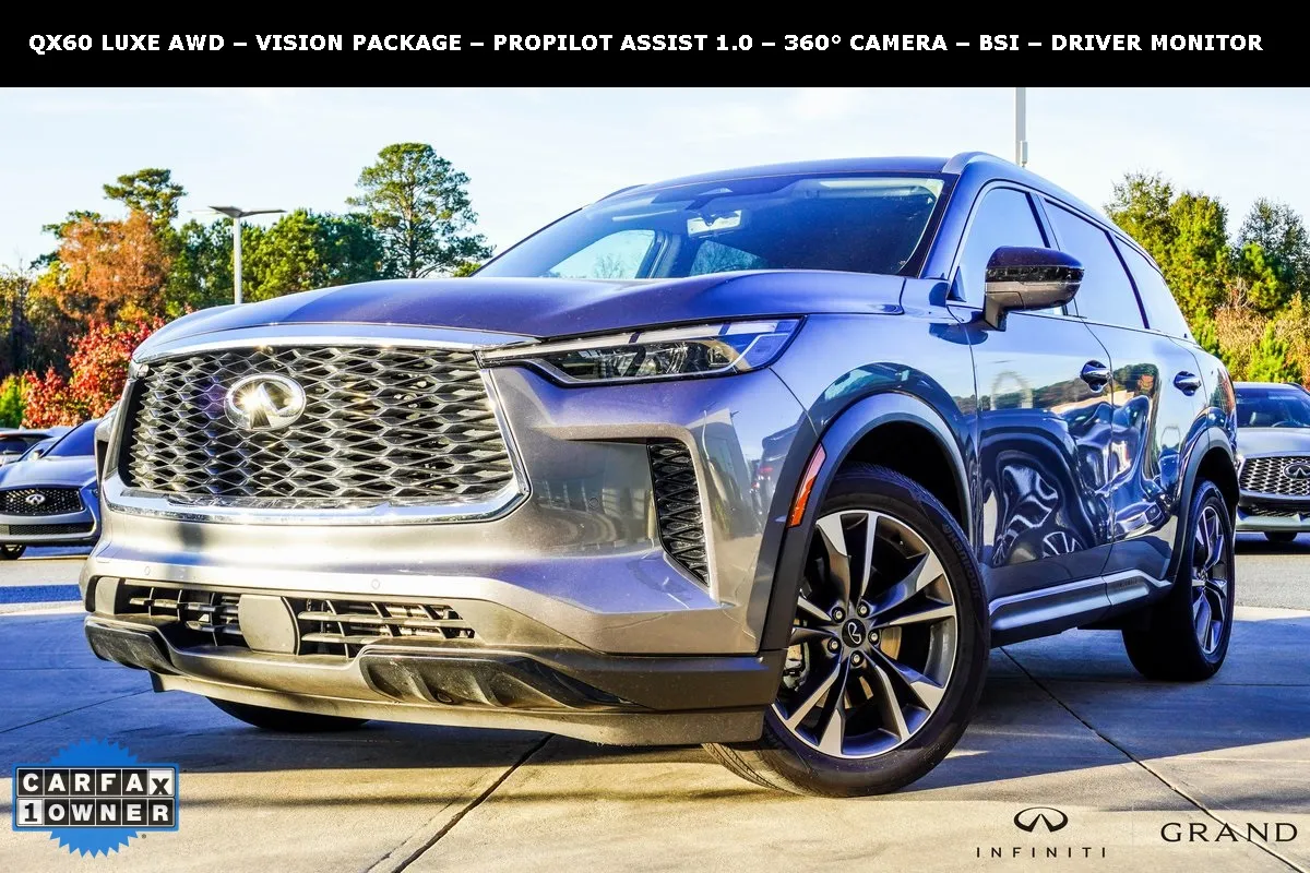 Gray 2025 INFINITI QX60 LUXE for sale in Macon, GA