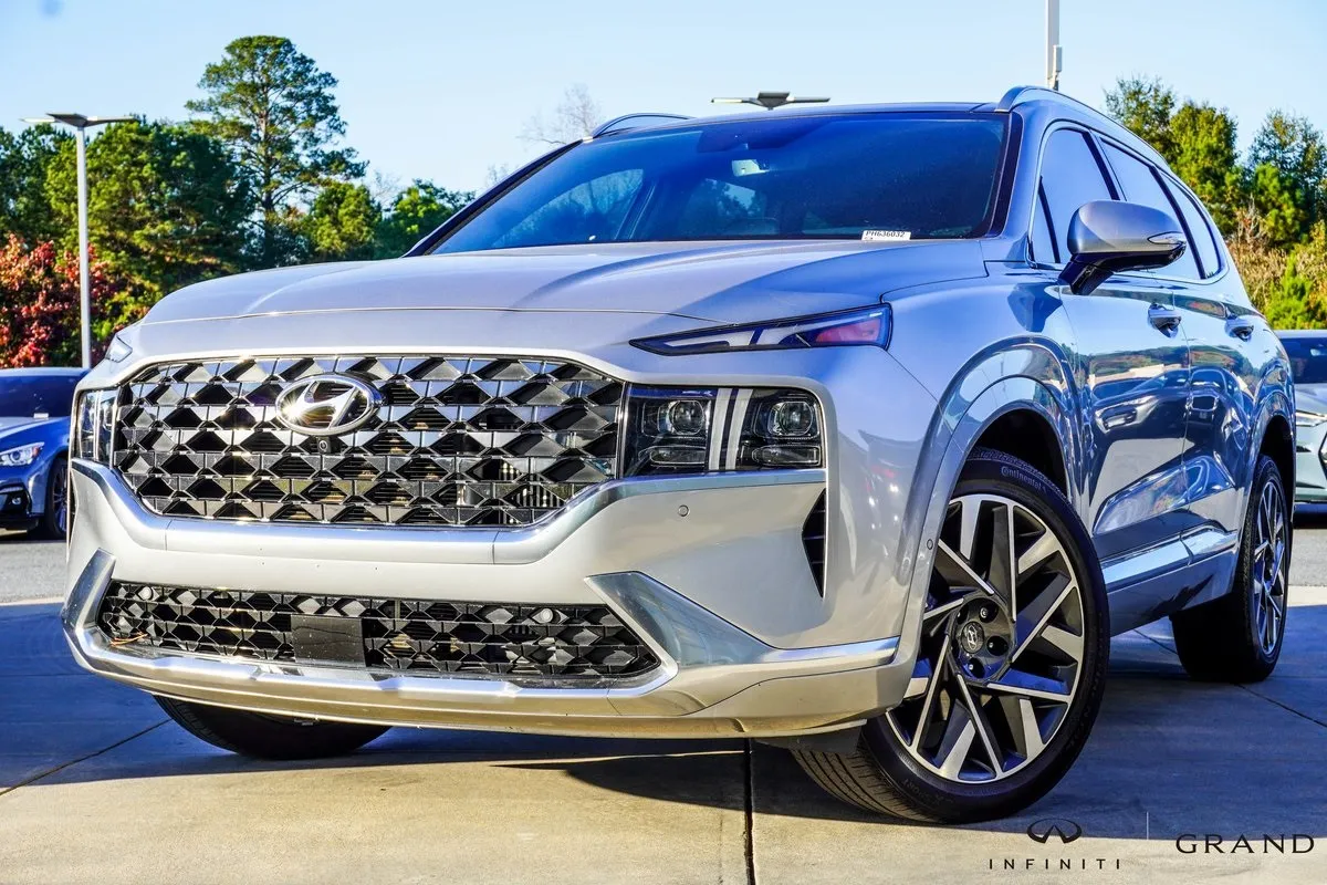 Silver 2023 Hyundai Santa Fe Calligraphy for sale in Macon, GA