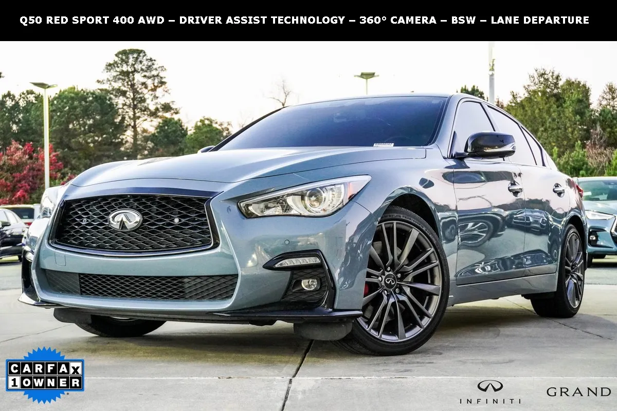 Gray 2024 INFINITI Q50 Red Sport 400 for sale in Macon, GA