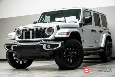 Silver 2024 Jeep Wrangler Sahara 4xe for sale in Kennesaw, GA