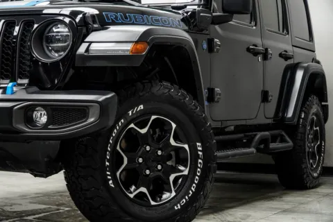 Another view of 2021 Jeep Wrangler Unlimited Rubicon 4xe for sale in Kennesaw, GA at Carvilla