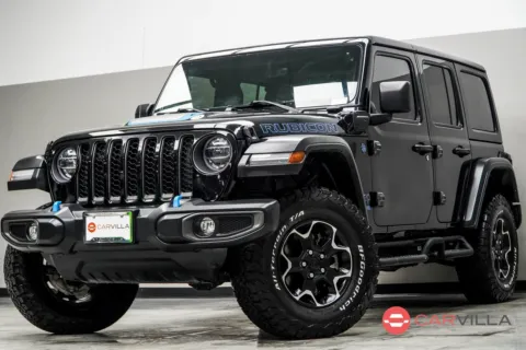 Black 2021 Jeep Wrangler Unlimited Rubicon 4xe for sale in Kennesaw, GA