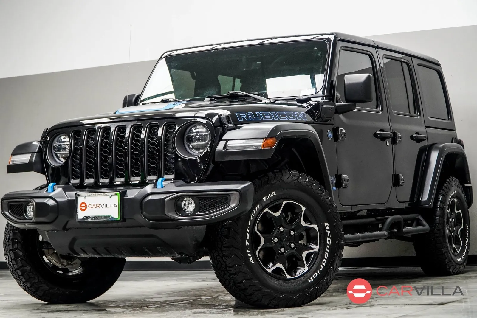 Black 2021 Jeep Wrangler Unlimited Rubicon 4xe for sale in Kennesaw, GA