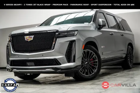 Silver 2024 Cadillac Escalade ESV V-Series for sale in Kennesaw, GA