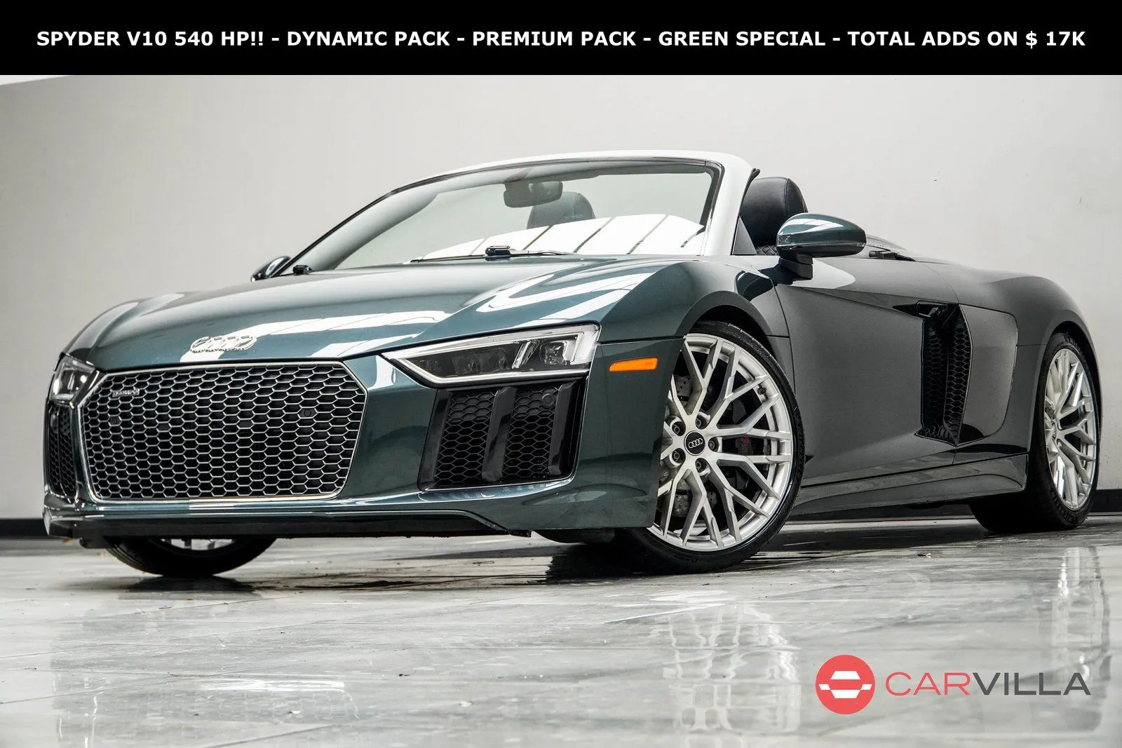 Green 2017 Audi R8 5.2 for sale in Kennesaw, GA