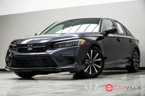 Black 2022 Honda Civic EX for sale in Kennesaw, GA