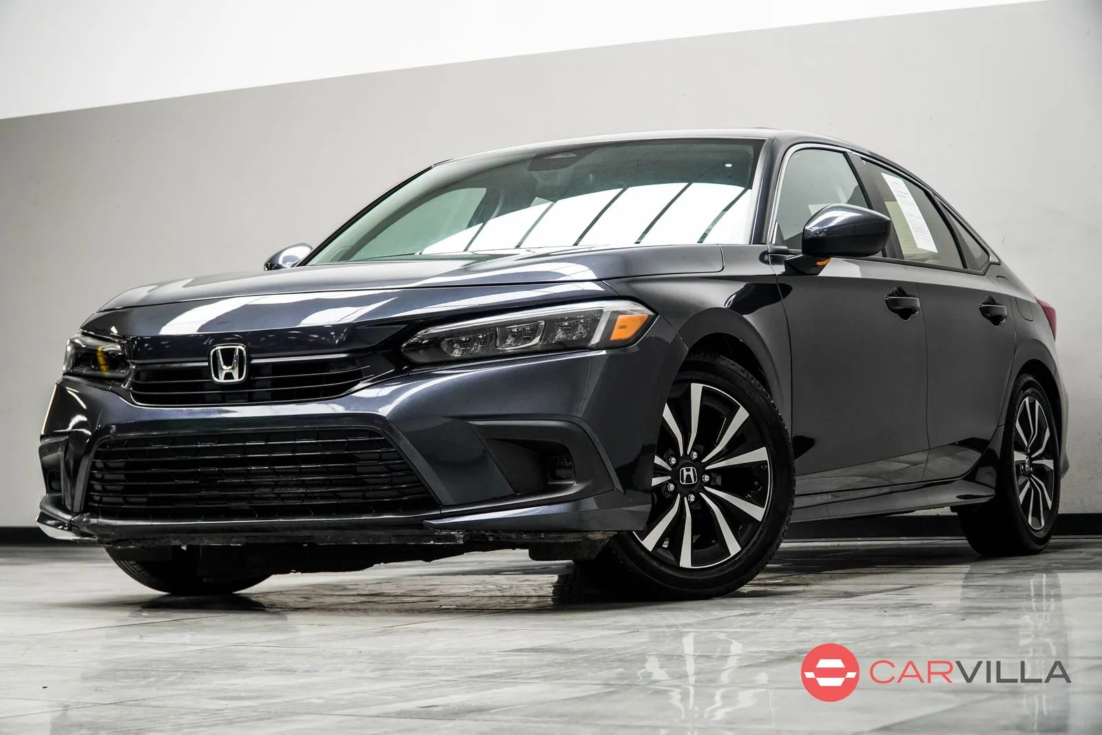 Black 2022 Honda Civic EX for sale in Kennesaw, GA