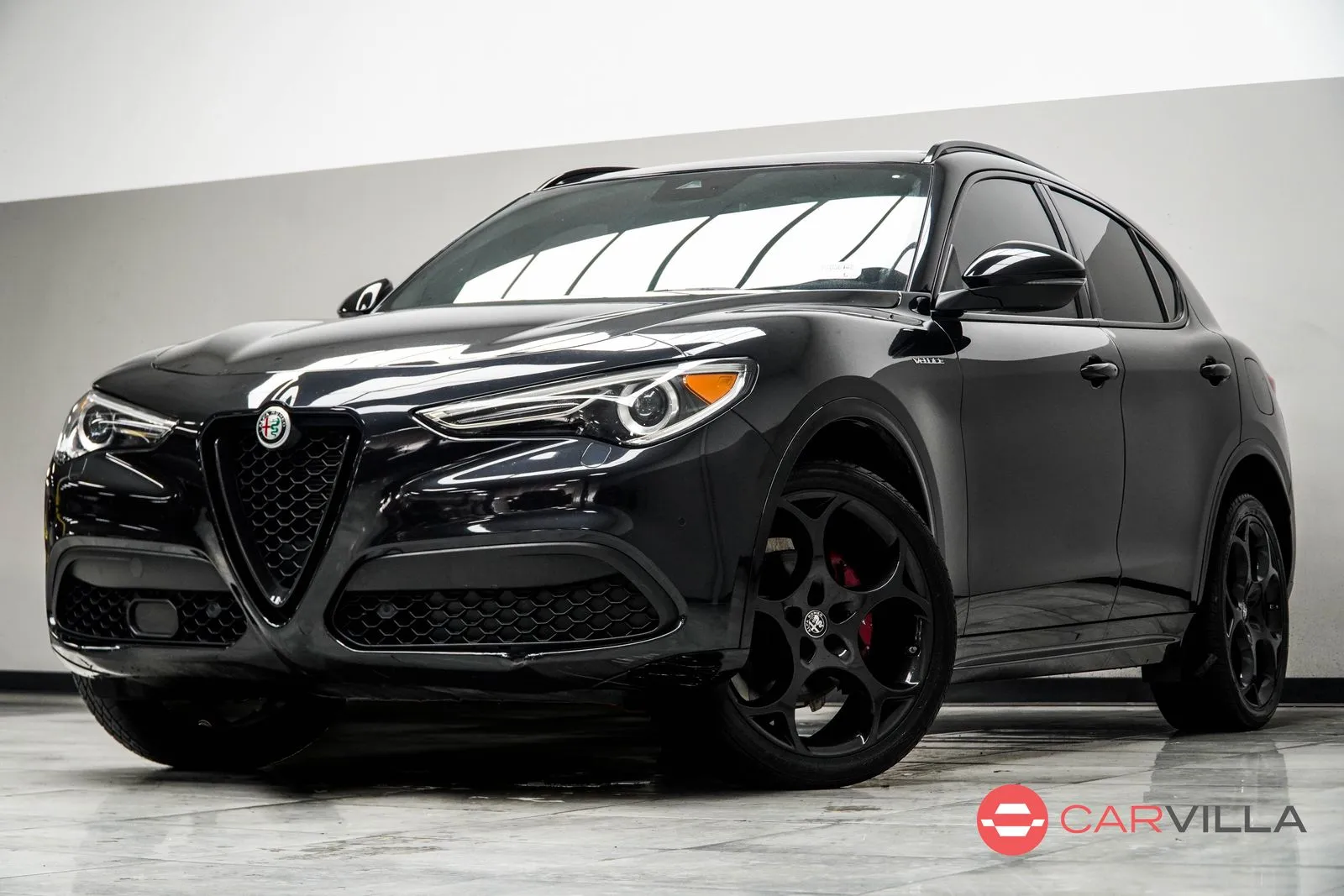 Black 2023 Alfa Romeo Stelvio Veloce for sale in Kennesaw, GA