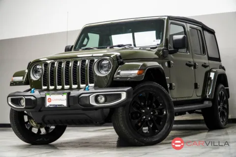 Green 2023 Jeep Wrangler Sahara 4xe for sale in Kennesaw, GA