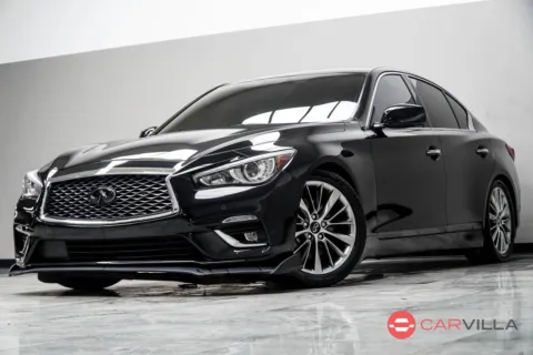 Black 2023 INFINITI Q50 LUXE for sale in Kennesaw, GA