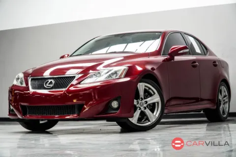 Red 2013 Lexus IS 250 for sale in Kennesaw, GA
