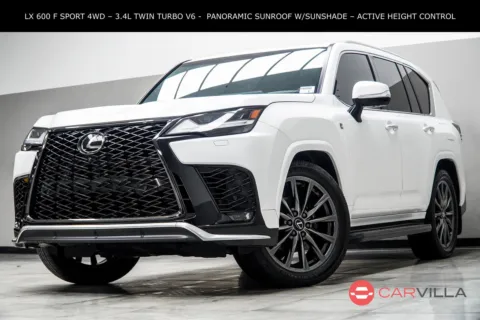 White 2023 Lexus LX 600 F SPORT for sale in Kennesaw, GA