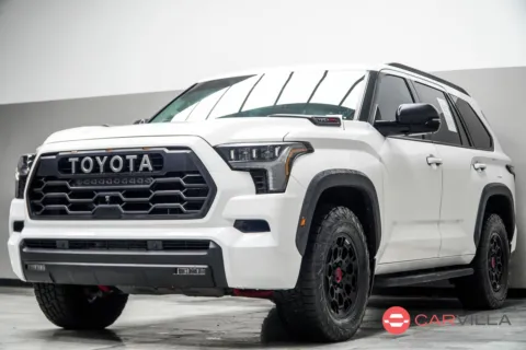 White 2023 Toyota Sequoia TRD Pro for sale in Kennesaw, GA